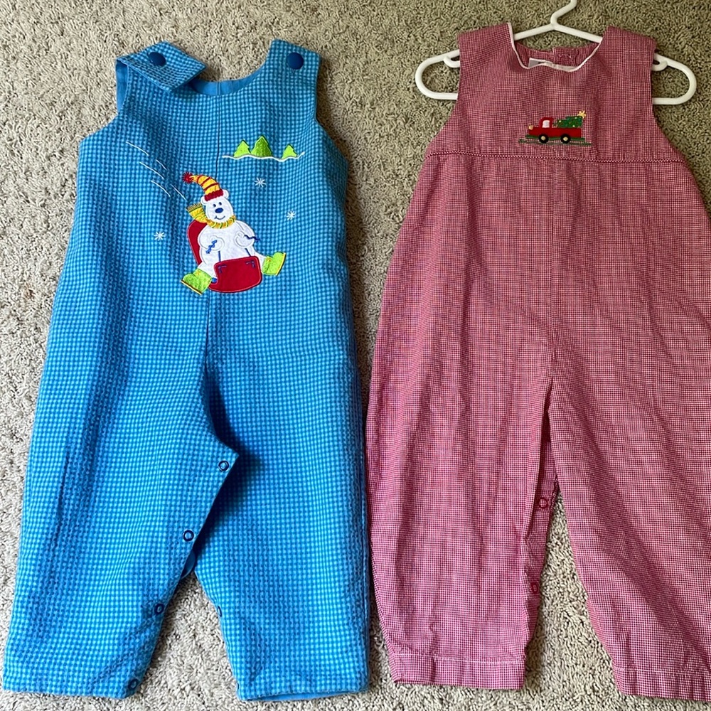 Bundle of 2 long jons-one reversible size 24 months